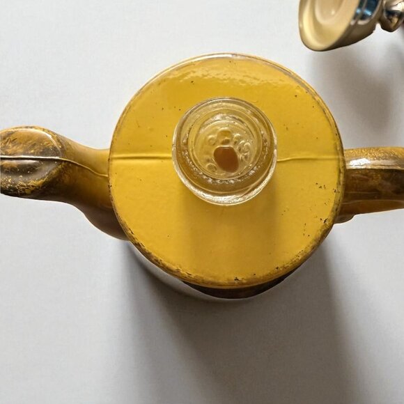 NIB Vintage Avon Koffee Klatch Lemon Velvet Bath Foam | Full Teapot Bottle & Box - Picture 8 of 9